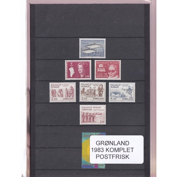Grnland - 1983 Frimrker Komplet - Postfrisk