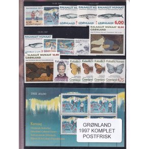 Grnland - 1997 Frimrker Komplet - Postfrisk