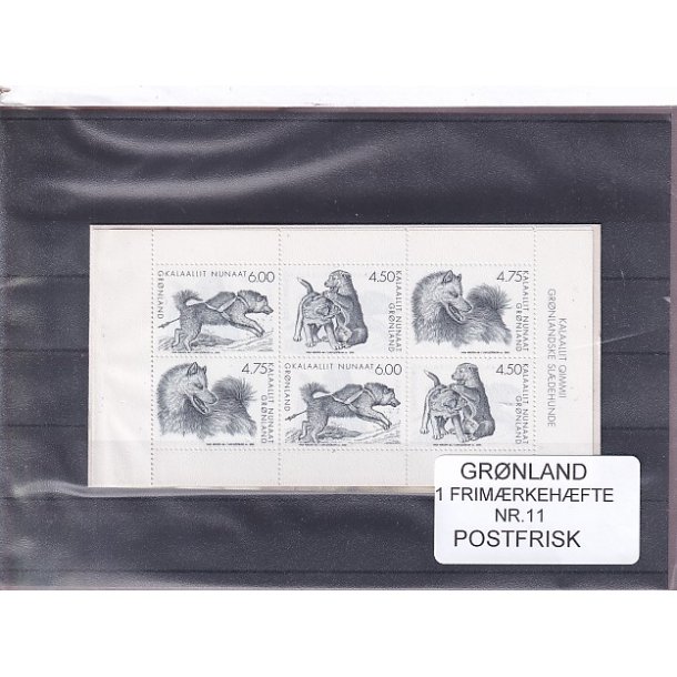 Grnland - Frimrkehfte Nr. 11 - Postfrisk