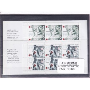 F�r�erne - 2 Frim�rkeh�fter - Postfrisk