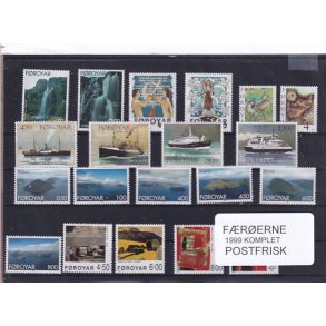F�r�erne - 1999 Komplet - Postfrisk