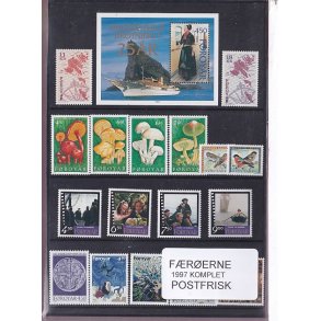 F�r�erne - 1997 Komplet - Postfrisk