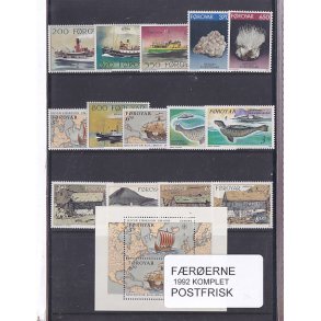 F�r�erne - 1992 Komplet - Postfrisk