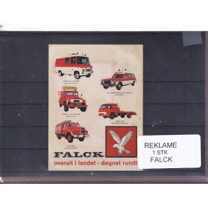 Falck - Reklame - 1 Stk.