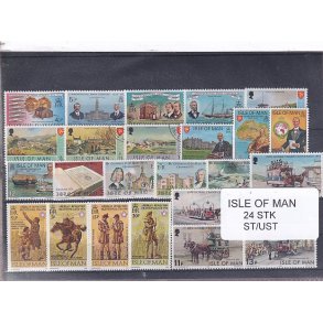 Isle of Man - 1 Stk. Miniark - Stemplet