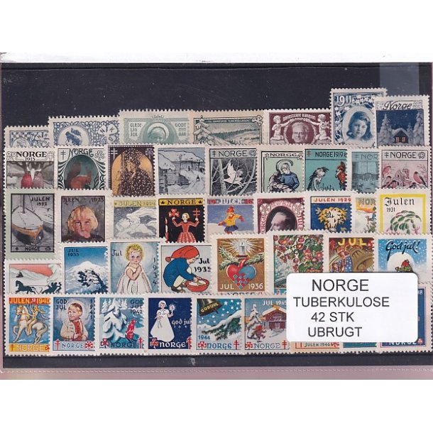 Norge - Tuberkulose 42 - Ubrugt