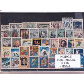 Norge - Tuberkulose 43 - Ubrugt