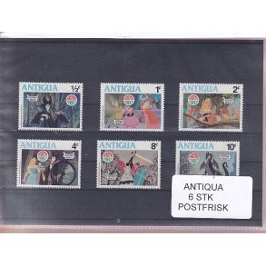 Antigua - 6 Stk. - Postfrisk