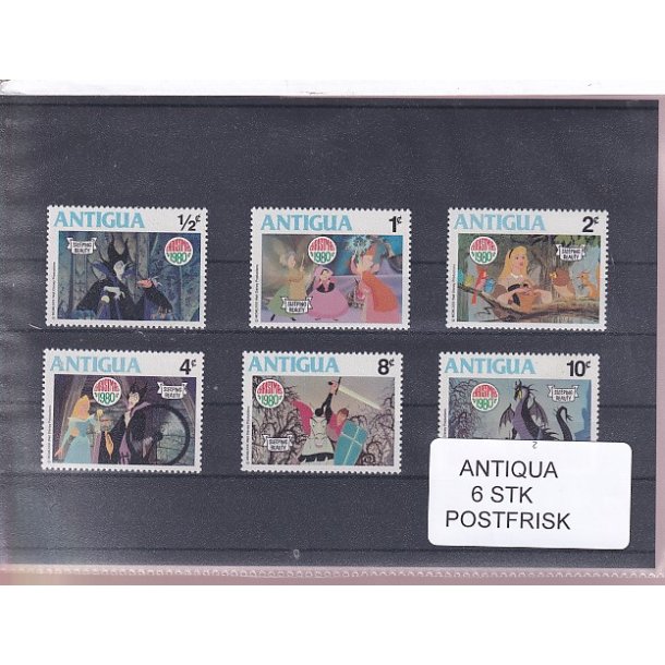 Antigua - 6 Stk. - Postfrisk