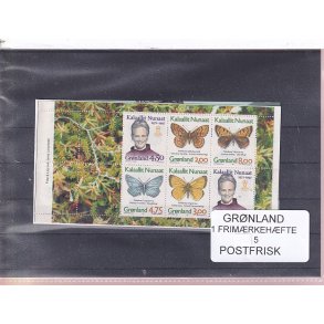 Grnland - Frimrkehfte Nr. 5 - Postfrisk