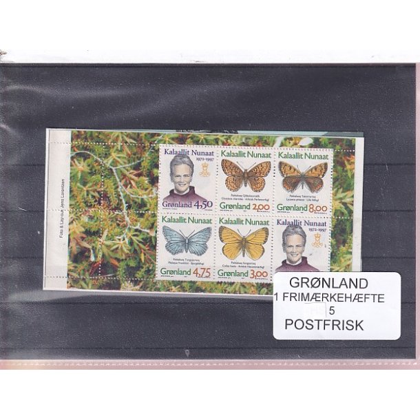 Grnland - Frimrkehfte Nr. 5 - Postfrisk