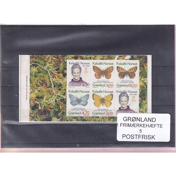 Grnland - Frimrkehfte Nr. 5 - Postfrisk
