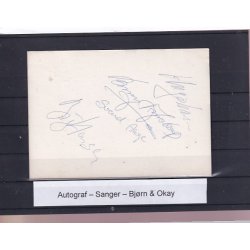  Autografer - Sangere - Bjrn &amp; Okay