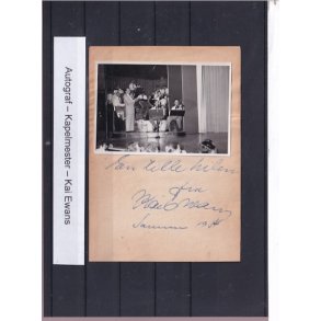 Autograf - Kapelmester - Kai Ewans