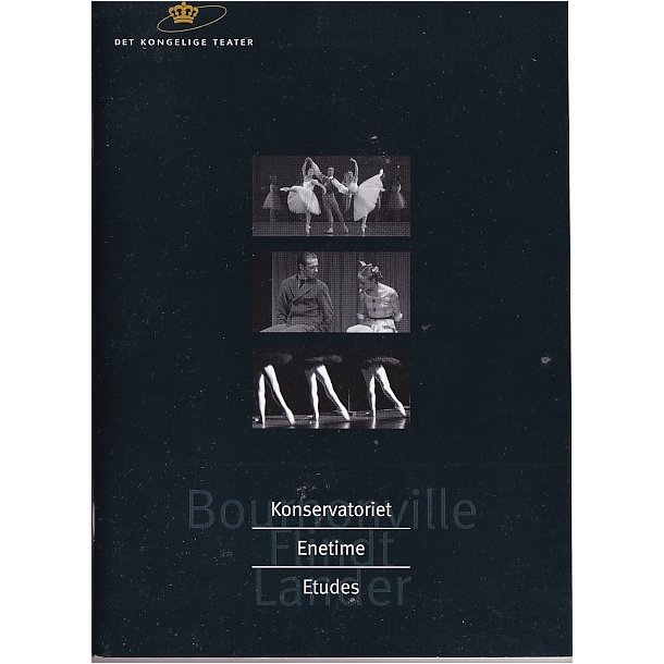 Konservatoriet - Enetime - Etudes - Ballet  2002 - Det Kongelige Teater - Program A5 - Pn