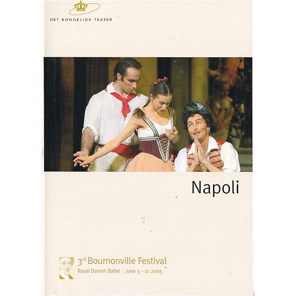 Napoli - Ballet 2004 - Det Kongelige Teater - Program A5 - Pn