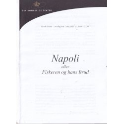 Napoli - Ballet 2003 - Det Kongelige Teater - Program A5 - Pn