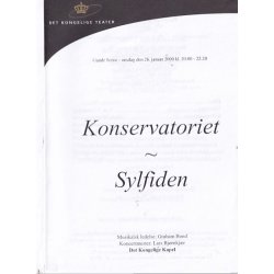 Sylfiden - Ballet 2000 - Det Kongelige Teater - Program A5 - Pn