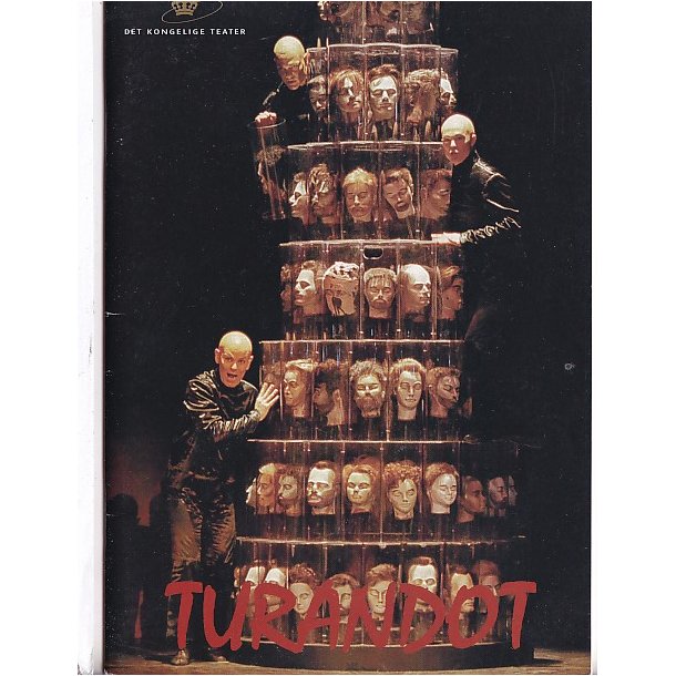 Turandot - Opera  - Det Kongelige Teater - Program A5 - Pn