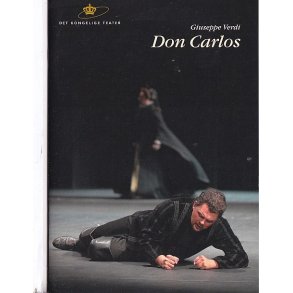 Don Carlos - Opera  - Det Kongelige Teater - Program A5 - Pn