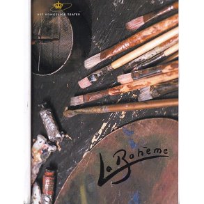 La Boheme - Opera  2004 - Det Kongelige Teater - Program A5 - Pn
