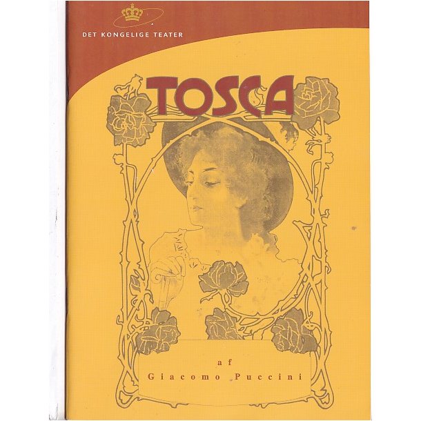 Tosca - Opera - Det Kongelige Teater - Program A5 - Pn