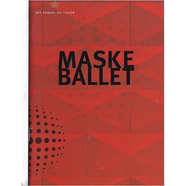 Maskeballet - Opera 2001 - Det Kongelige Teater - Program A5 - Pn