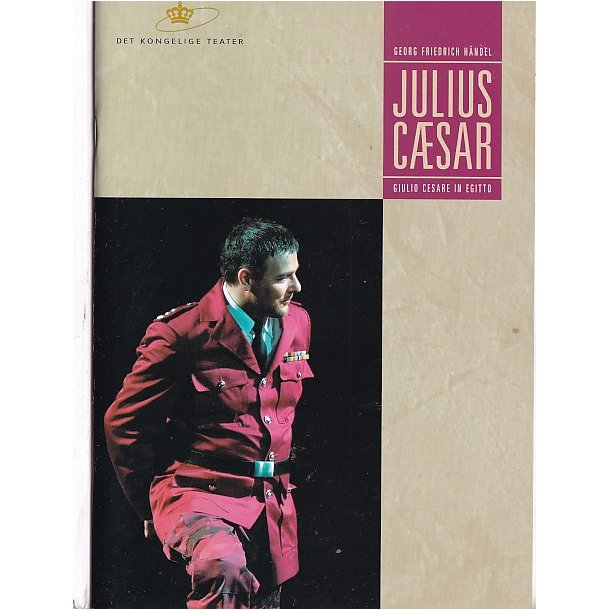 Julius Csar - Opera 2002 - Det Kongelige Teater - Program A5 - Pn