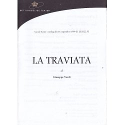 La Traviata - Opera 1999 - Det Kongelige Teater - Program A5 - Pn