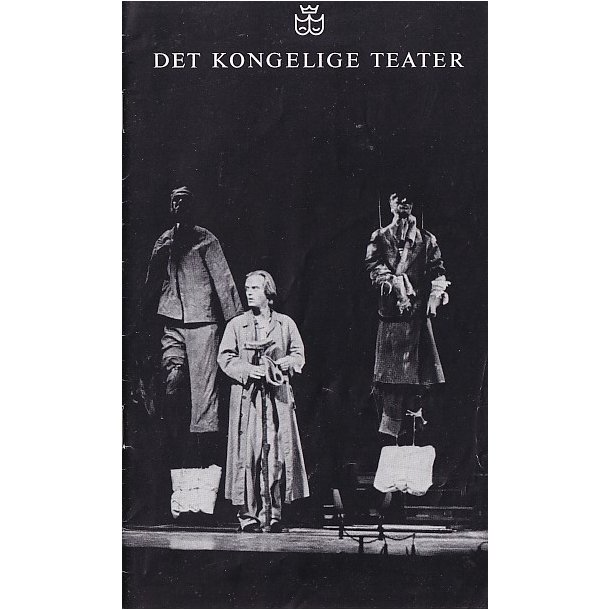 Laser &amp; Pjalter - Skillingsopera  - Det Kongelige Teater - Program A5 - Pn