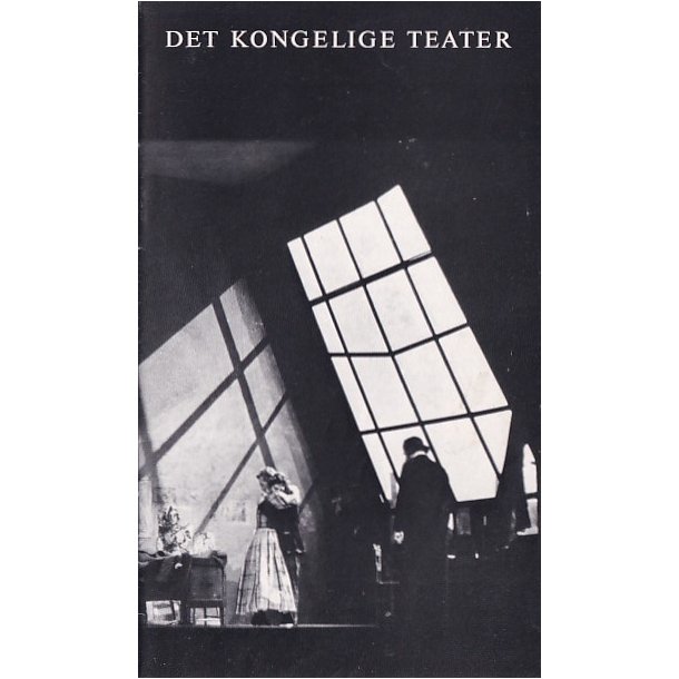 Boheme - Opera 1982 - Det Kongelige Teater - Program A5 - Pn