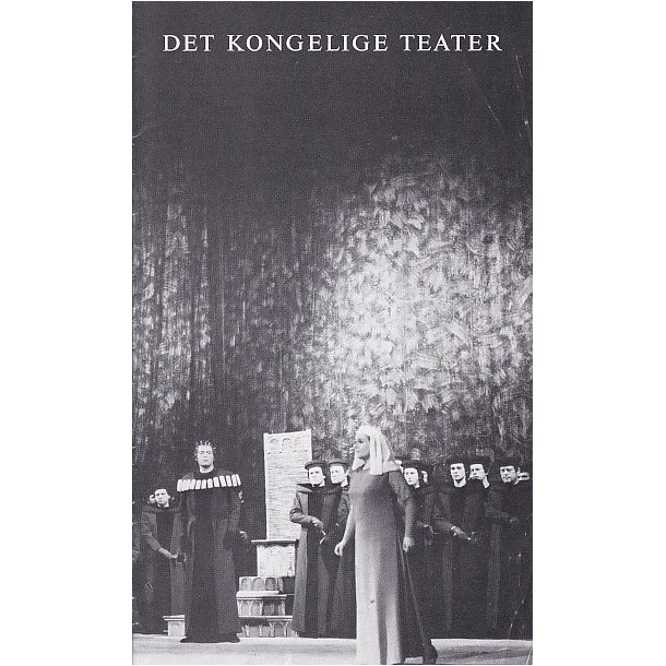 Tannhauser - Opera 1979 - Det Kongelige Teater - Program A5 - Pn