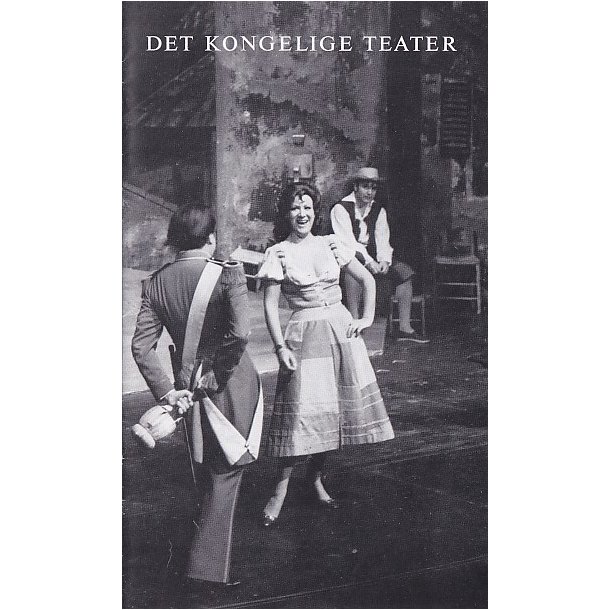 Elskovsdrikken - Opera 1978 - Det Kongelige Teater - Program A5 - Pn