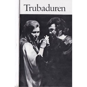 Trubaduren - Opera 1977 - Det Kongelige Teater - Program A5 - Pn