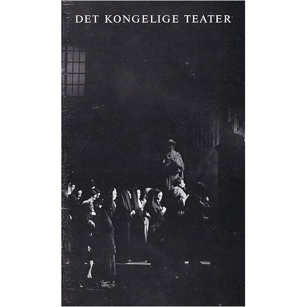 Tosca - Opera 1980 - Det Kongelige Teater - Program A5 - Pn