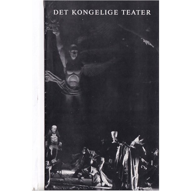 Parsifal - Opera 1978 - Det Kongelige Teater - Program A5 - Pn