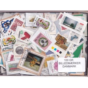 Danmark 100 g. Billedm�rker Enkeltklip - Ny varer hjemkommet 25 - 08 - 2024