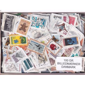 Danmark 100 g. Billedm�rker Enkeltklip - Ny varer hjemkommet 25 - 08 -2024