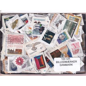 Danmark 100 g. Billedm�rker Enkeltklip - Ny varer hjemkommet 25 - 08 - 2024