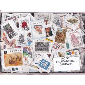 Danmark 100 g. Billedm�rker Enkeltklip - Ny varer hjemkommet 25 - 08 - 2024