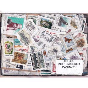 Danmark 100 g. Billedm�rker Enkeltklip - Ny varer hjemkommet 25 - 08 - 2024