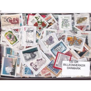 Danmark 100 g. Billedm�rker Enkeltklip - Ny varer hjemkommet 25 - 08 - 2024