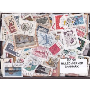 Danmark 100 g. Billedm�rker Enkeltklip - Ny varer hjemkommet 25 - 08 - 2024