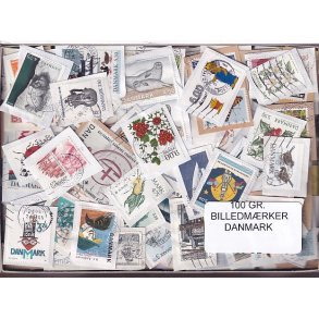 Danmark 100 g. Billedm�rker Enkeltklip - Ny varer hjemkommet 25 - 08 - 2024