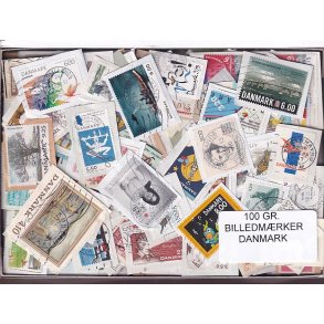 Danmark 100 g. Billedm�rker Enkeltklip - Ny varer hjemkommet 25 - 08 - 2024