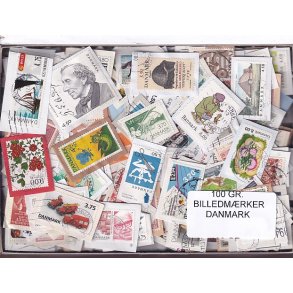 Danmark 100 g. Billedm�rker Enkeltklip - Ny varer hjemkommet 25 - 08 - 2024