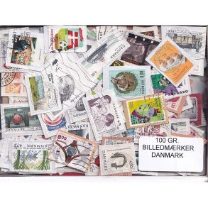 Danmark 100 g. Billedm�rker Enkeltklip - Ny varer hjemkommet 31 - 10 - 2024 - Flot Parti !!