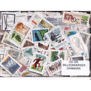 Danmark 100 g. Billedm�rker Enkeltklip - Ny varer hjemkommet 31 - 10 - 2024 - Flot Parti !!