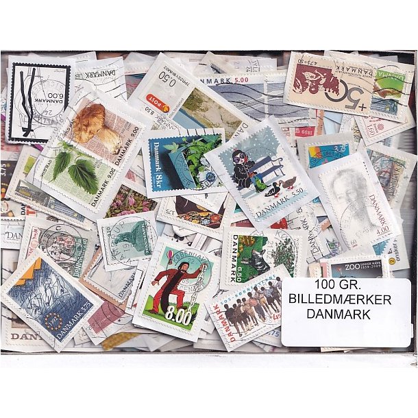 Danmark 100 g. Billedm�rker Enkeltklip - Ny varer hjemkommet 31 - 10 - 2024 - Flot Parti !!