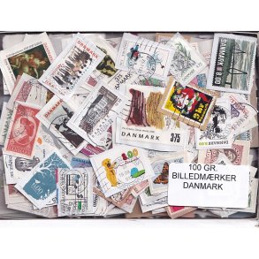 Danmark 100 g. Billedm�rker Enkeltklip - Ny varer hjemkommet 31 - 10 - 2024 - Flot Parti !!